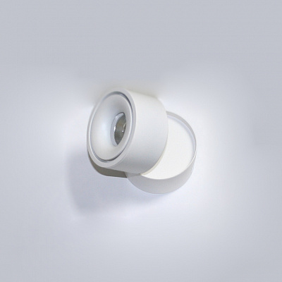 Linvel LED-RPL NS 02 Белый поворотный 15W 4000К 85-265V 1100LM IP 20 COB φ98*100mm Светодиодный светильник