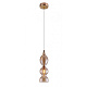 Светильник подвесной IRIS SP1 B AMBER CRYSTAL LUX 