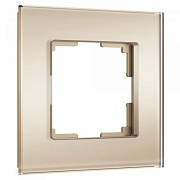 Рамка на 1 пост Werkel Senso (шампань, стекло soft-touch) W0013111