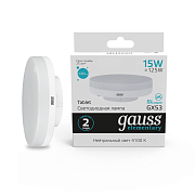 Лампа GX53 LED 15.0W 4100K, Gauss Elementary (10/50) ABC