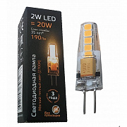 Gauss G4 12V 2W 2700K силикон 190lm Лампа