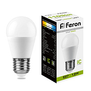 globe LED 13W E27 4000K G45 LB-950 Feron