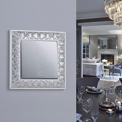 Werkel WL06-04-01 Кнопка звонка (серебряный)