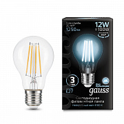 Filament A60 E27 12W 1250lm 4100К Gauss