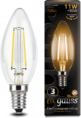 Свеча LED 11.0W E14 2700K Filament (10/50)