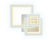 Ambrella FA862 WH белый 79W 550*530*120 (ПДУ РАДИО 2.4) Люстра