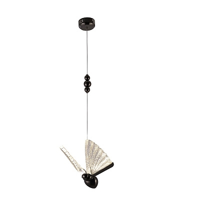 Kink Light 08444-1B,29 Подвес Баттерфляй черный жемчуг w22*16 h200 4000K