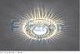 Feron 15LEСветильник встраиваемый со светодиодной подсветкой 15LED*2835 SMD 4000K, MR16 50W G5.3, белый, хром, CD900