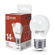LED-ШАР 14W E27 4000К IN HOME