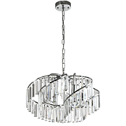 A Люстра MW-Light Аделард 6*60W E14, хром распродажа