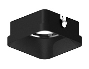 Насадка передняя 70*70mm N7702 SBK черный песок 70*70*H35mm Out10mm MR16