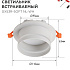 IN HOME Светильник под GX53 c подсветкой белый