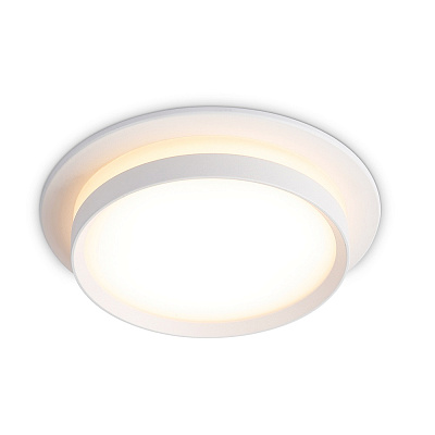Ambrella Светильник встраиваемый TN5214 WH белый GX53 max 15W D105*40