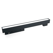 Трековый низковольтный светильник 12W 3000К черный MGN302