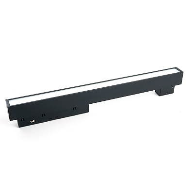 Трековый низковольтный светильник 12W 3000К черный MGN302