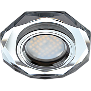 Ecola MR16 DL1652 GU5.3 Glass 8-угольник Хром/Хром, FC1652EFF (10/50)