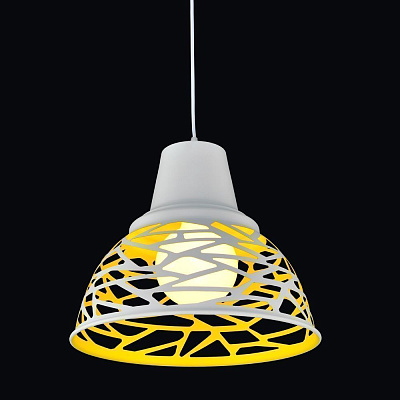 Maxisvet Модерн 2-4992-1-WH+YE E27 Люстра