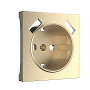 Werkel W1179510 Накладка  для розетки USB (шампань рифленый)