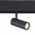 Ambrella Светильник светодиодный трековый для шинопровода Magnetic GL3814 BK черный IP20 7W 4200K 48V 24° D35*80