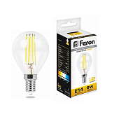globe LED 15W E14 4000K G45 Filament LB-515 Feron