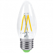 A Свеча LED 5.0W E27 3000K Premium прозрачная ASD СНЯЛИ С ПРОИЗВОДСТВА