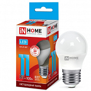 ASD LED-ШАР-VC 11W Е27 IN HOME 4000К Лампа светодиодная