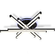 Ambrella FL6272 BK черный 76W 3000K-6400K+RGB 700*615*135 (ПДУ ИК) Люстра