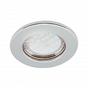 Ecola Light MR16 DL90 GU5.3 хром Светильник Ecola Light MR16 DL90 GU5.3 Светильник встр. плоский Хром 30x80 (кd74)  [FC1611EFY.]