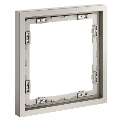 VOLTUM Рамка пластиковая S70 на 1 пост, (кашемир)