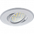 Ecola MR16 DH09 GU5.3 встр. поворотный плоский Белый Светильник круглый