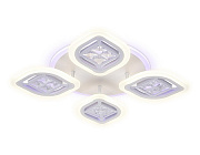 Ambrella FA280/4 WH белый 69W 530*530*80 (ПДУ РАДИО 2.4G) Светильник