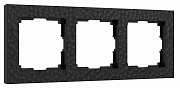 Рамка на 3 поста Werkel Hammer (черный) W0032408