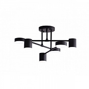 Kink Light 07649-6A,19 Люстра Мекли черный d85 h45 Led 3*6W+3*8W (4000К)
