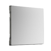 Werkel W1119065 Клавиша для выключателя перекрестного (серебряный матовый)