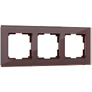 Рамка на 3 поста Werkel Favorit (мокко) W0031118