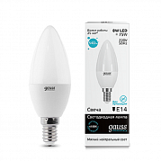 Gauss LED Elementary Candle 8W E14 4100K Лампа светодиодная
