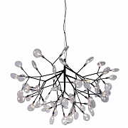Люстра EVITA SP63 BLACK/TRANSPARENT CrystalLux