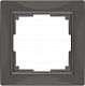 Werkel Fiore WL14-Frame-01 Рамка на 1 пост (серо-коричневый)