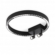Ambrella FL5806/1+2 BK черный 25W 3000K/4200K/6400K D400*95 (без ПДУ) Люстра