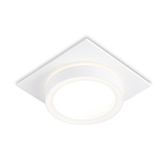 Светильник встраиваемый TN52421 WH/FR белый/белый матовый GX53 max 12W 105*105*45