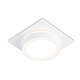 Ambrella Светильник встраиваемый TN52421 WH/FR белый/белый матовый GX53 max 12W 105*105*45
