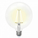 Uniel globe Форма G125 LED 15W E27 4000K Лампа светодиодная прозрачная
