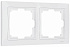 Werkel W0022001 Рамка на 2 поста (белый, basic)