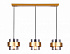 Ambrella TR3652/3 GD/SM золото/дымчатый E27/3  Подвес
