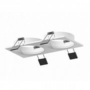 Корпус встраиваемый D70mm C7635 SWH белый песок 180*92*H25mm MR16 GU5.3  Ambrella