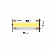 14W теплый белый 3000K FOB 24V 5м IP20 под ЗАКАЗ