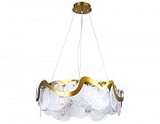 Ambrella TR5326/6 GD/CL/FR золото/прозрачный/белый матовый E14/6 max 40W D600*980 снято