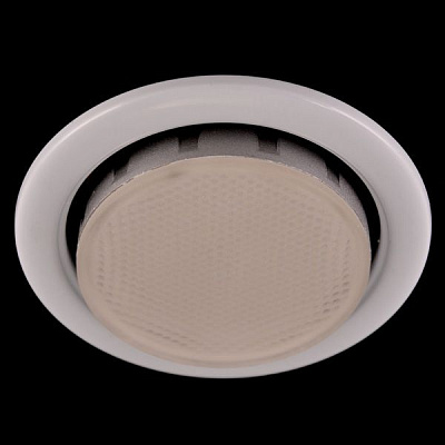 Ecola GX53 H4 белый Светильник встраиваемый