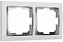 Werkel Snabb W0021901 Рамка на 2 поста (белый)