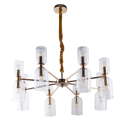 ARTE LAMP  A1623LM-16GO CHARM Люстра